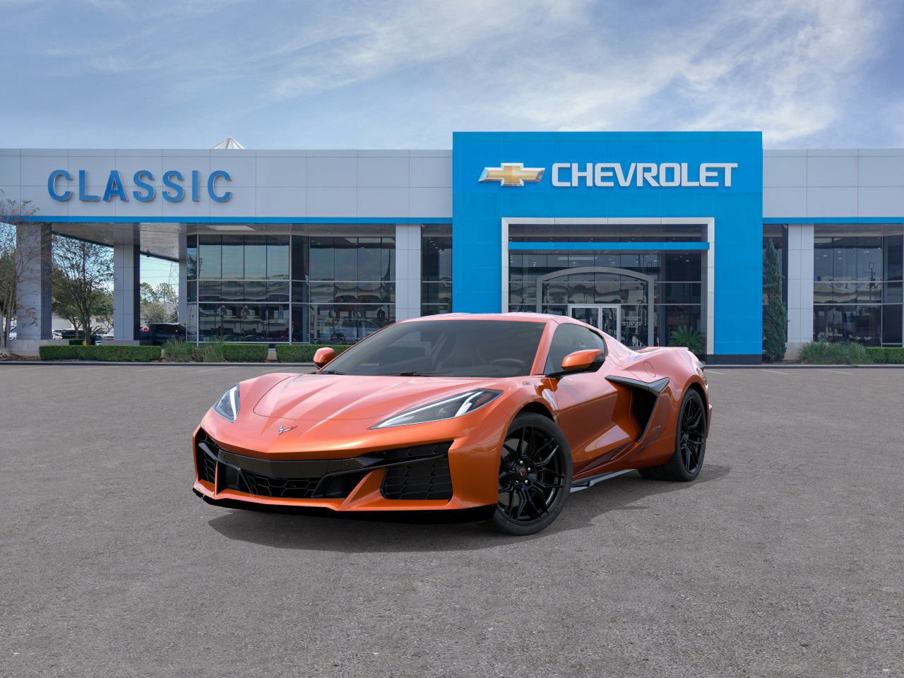 2026 Chevrolet Corvette Z06 2LZ Orange at Classic Elite Chevrolet Hwy 6