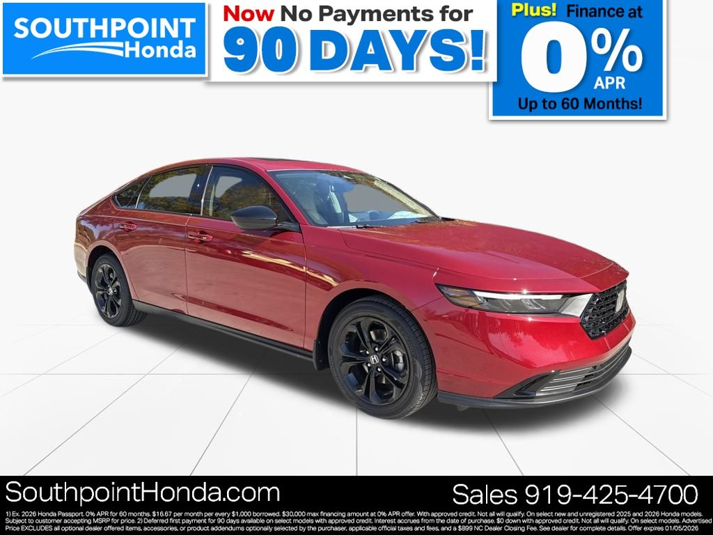 2025 Honda Accord SE's photo