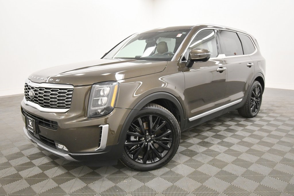 Certified 2021 Kia Telluride SX with VIN 5XYP5DHC0MG100864 for sale in Rochester, Minnesota