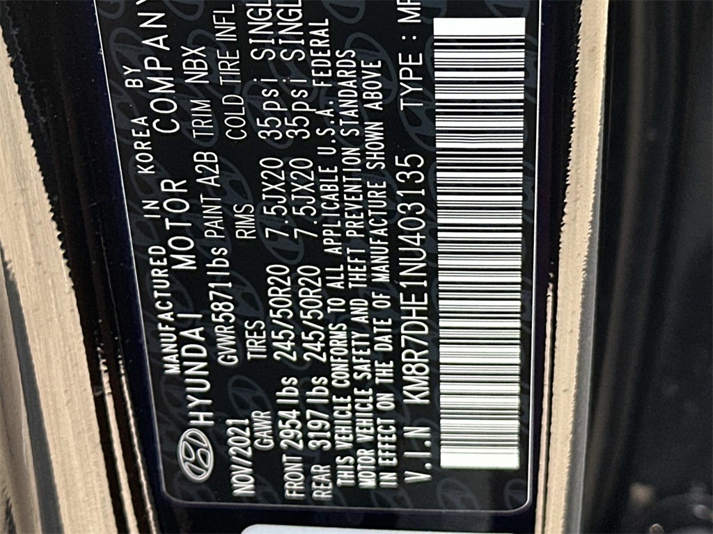 2022 Hyundai Palisade Calligraphy photo 30