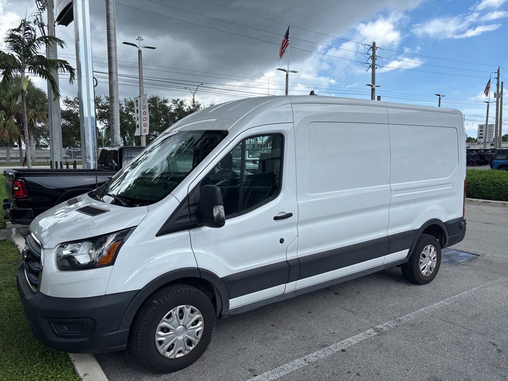 Used 2022 Ford E-Transit Cargo Van Base with VIN 1FTBW9CK3NKA41680 for sale in Miami Lakes, FL