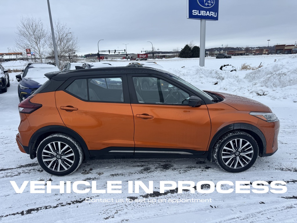 Used 2021 Nissan Kicks SR with VIN 3N1CP5DV0ML475090 for sale in Rochester, Minnesota