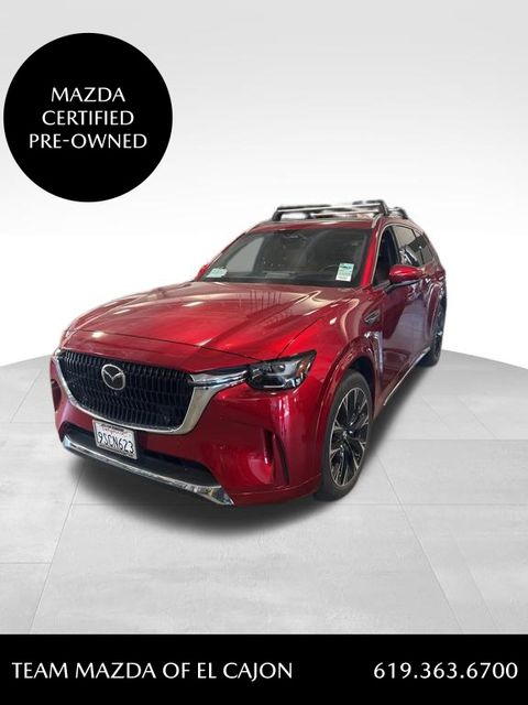 Certified Used 2025 Red Mazda 3.3 Turbo S Premium Plus image 1