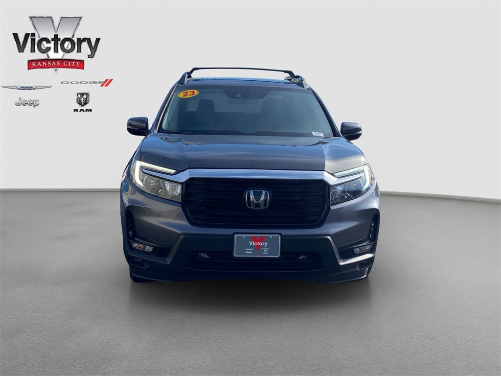 Used 2023 Honda Ridgeline RTL-E with VIN 5FPYK3F75PB021674 for sale in Kansas City