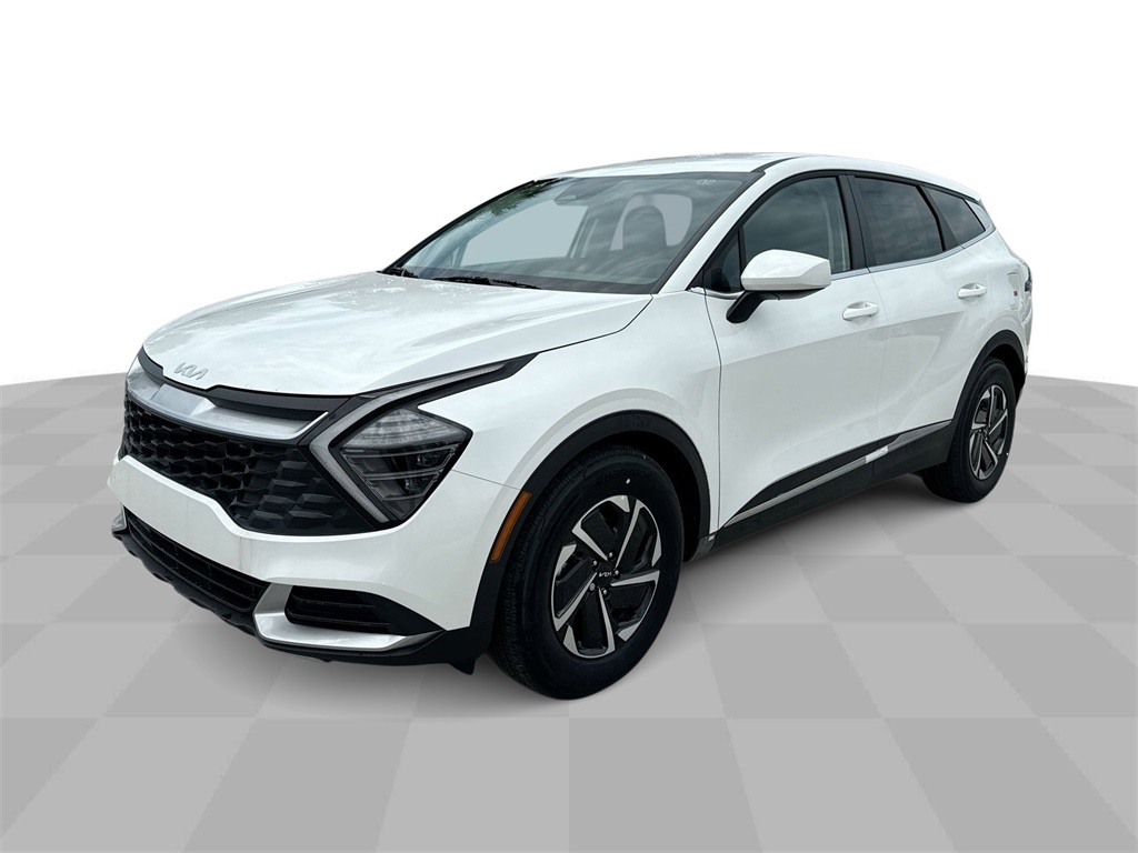 New 2025 White Kia LX image 1