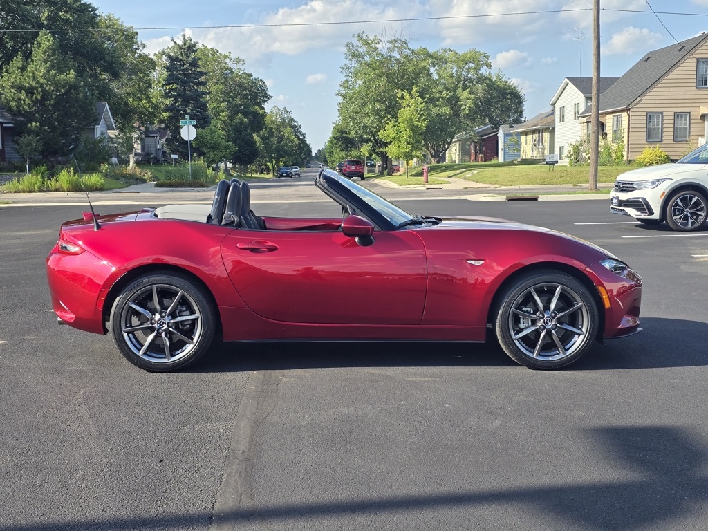 Certified 2020 Mazda MX-5 Miata Grand Touring with VIN JM1NDAD79L0412350 for sale in St. Cloud, Minnesota