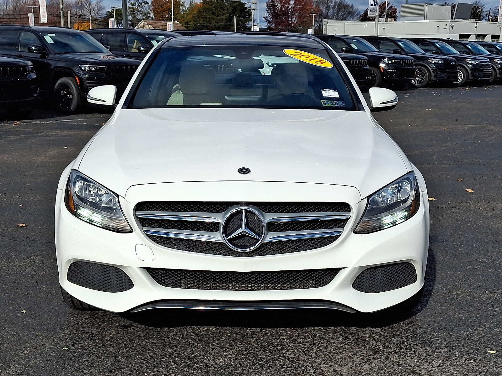 Used 2018 Mercedes-Benz C-Class Sedan C300 with VIN 55SWF4KB0JU279417 for sale in Horsham, PA