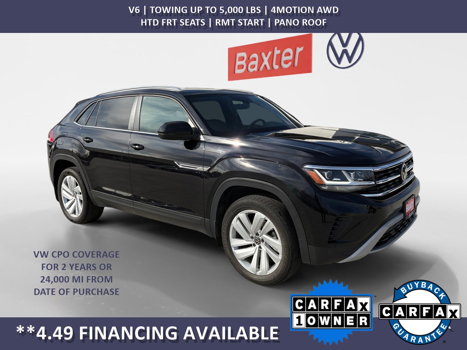 2022 Volkswagen Atlas Cross Sport SE w/Tech