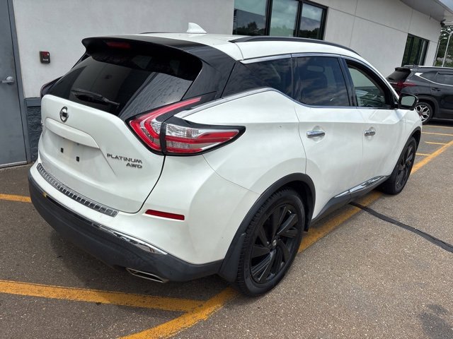 Certified 2017 Nissan Murano Platinum with VIN 5N1AZ2MH4HN198274 for sale in Lancaster, MA