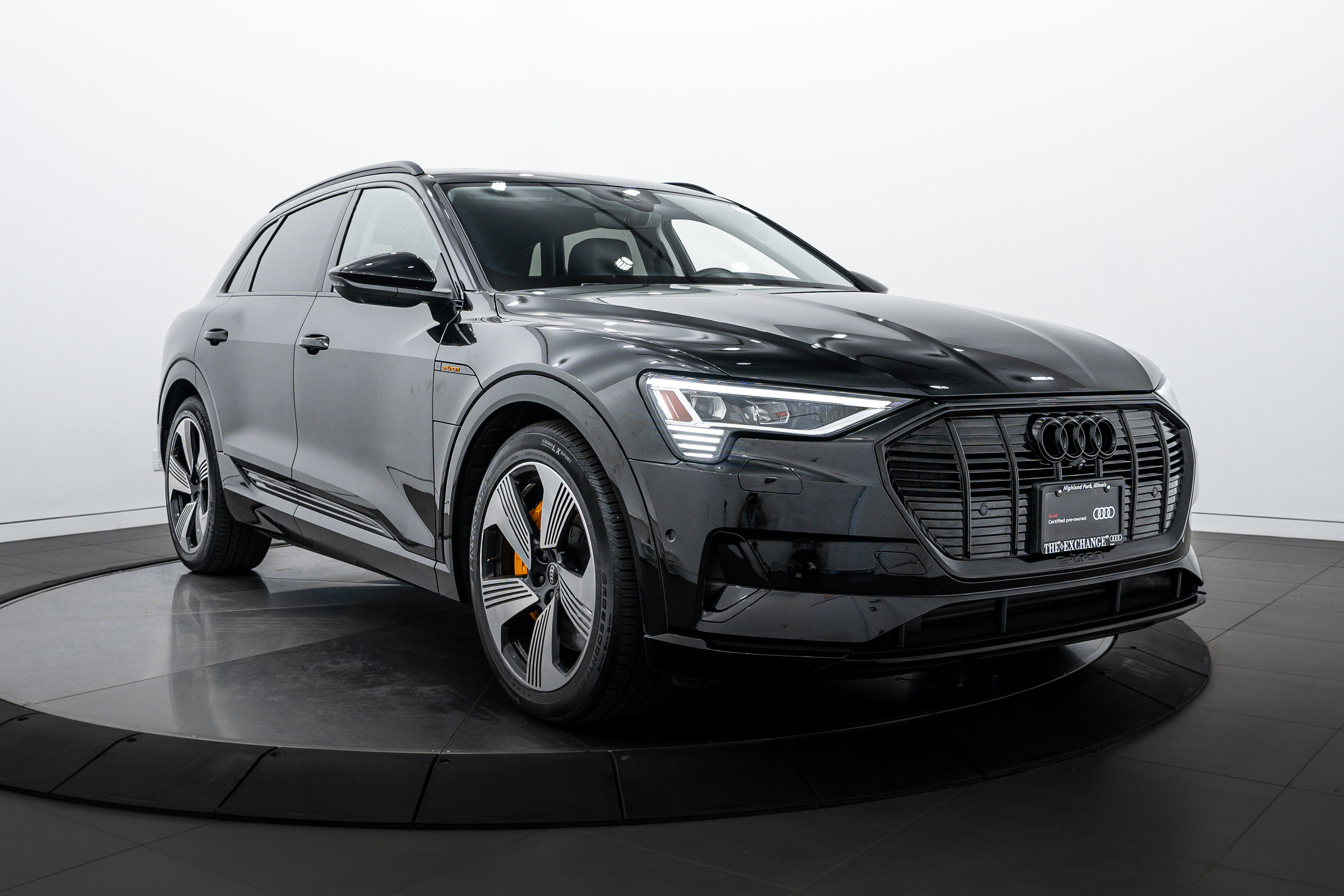 Certified 2022 Audi e-tron Premium Plus with VIN WA1LAAGE4NB010330 for sale in Highland Park, IL