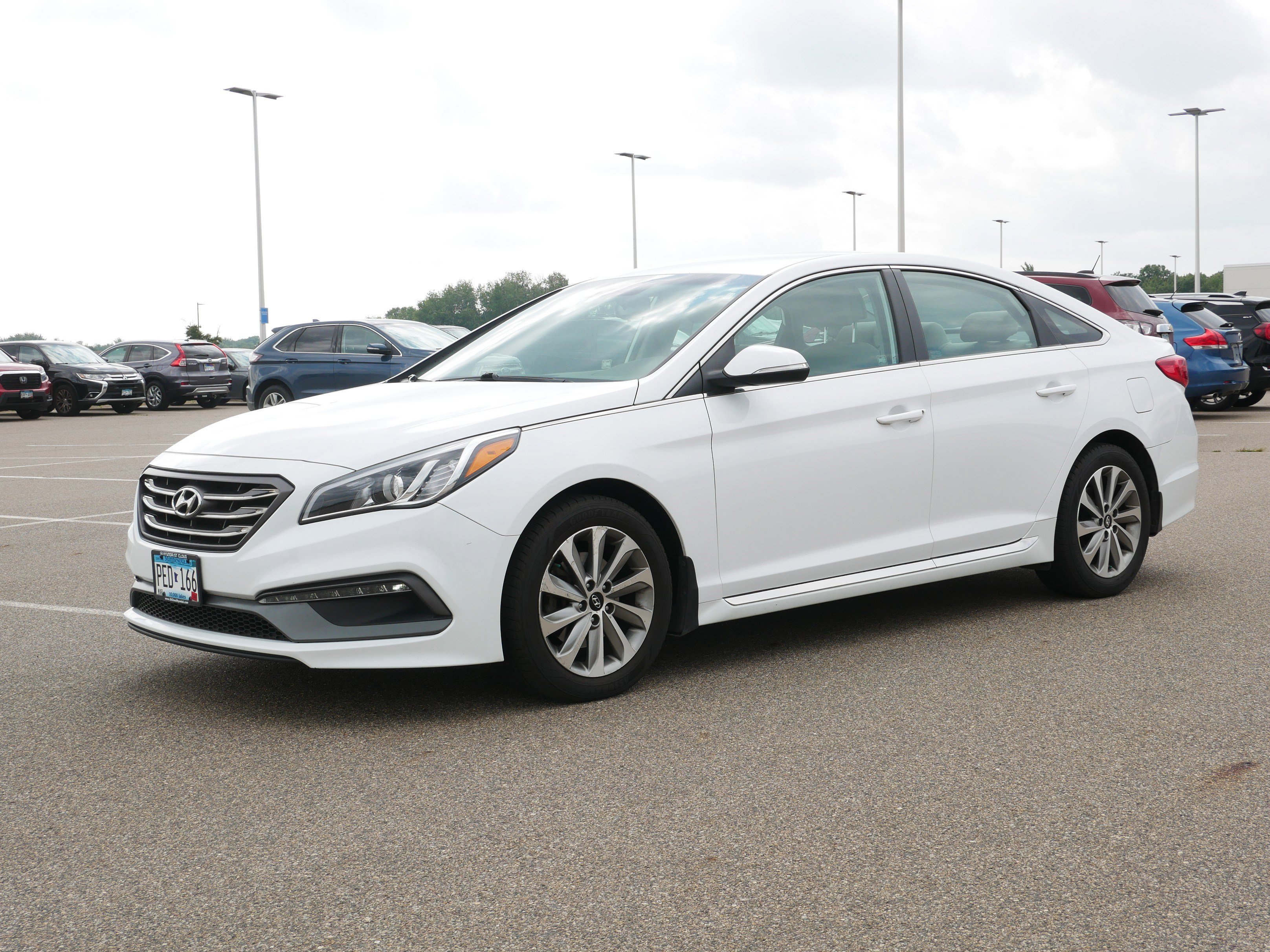 Used 2017 Hyundai Sonata Sport with VIN 5NPE34AF6HH464500 for sale in Waite Park, Minnesota
