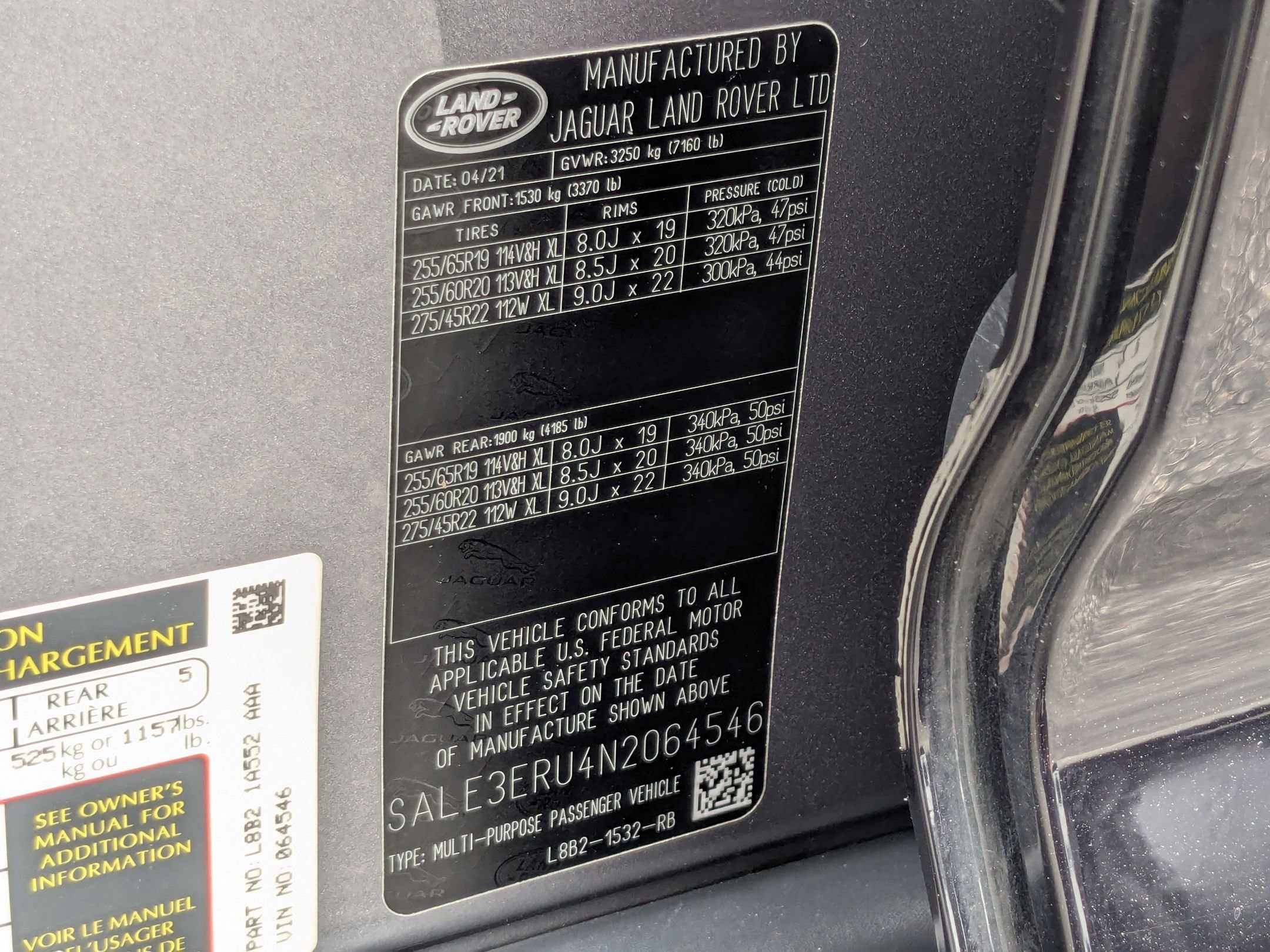 2022 Land Rover Defender X-Dynamic HSE photo 25