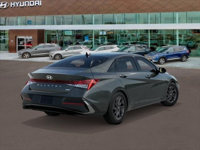 2025 Hyundai Elantra Hybrid Blue photo 3