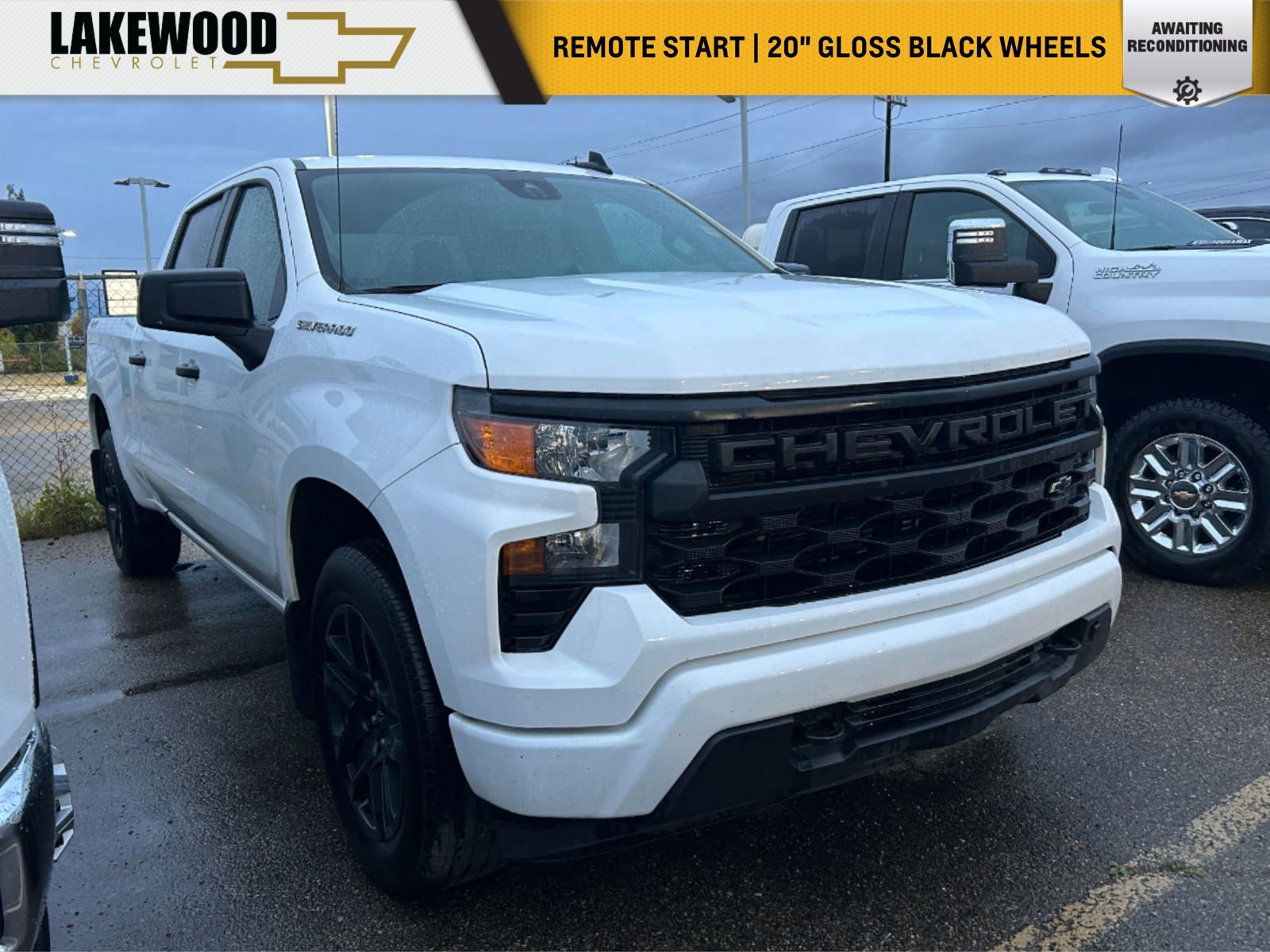 PreOwned 2023 Chevrolet Silverado 1500 Custom 2.7L 6’6 Box Crew Cab