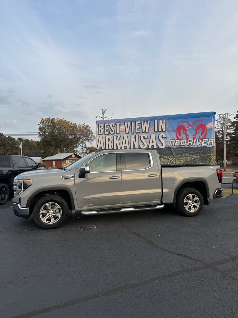 Used 2024 GMC Sierra 1500 SLE with VIN 3GTUUBED9RG327941 for sale in Little Rock