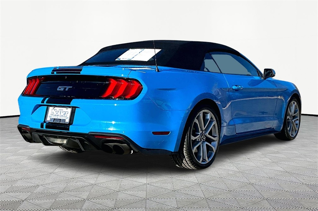 Used 2022 Ford Mustang GT Premium with VIN 1FATP8FF0N5128502 for sale in Kansas City