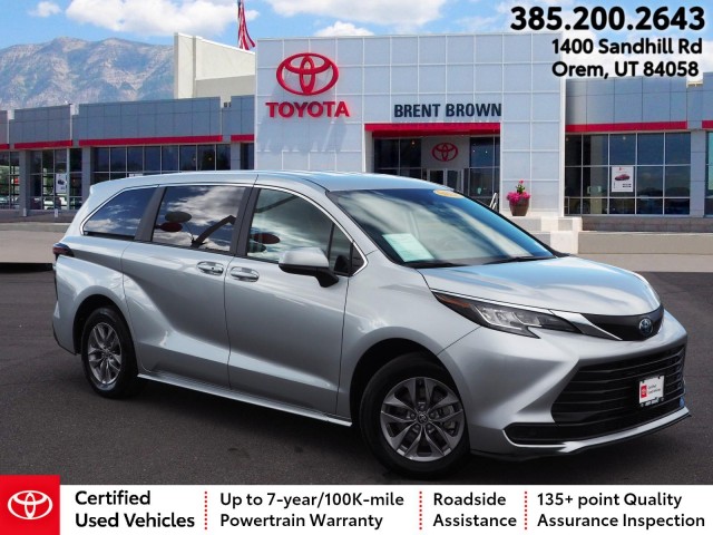 Certified Pre-Owned 2023 Toyota Sienna LE Van/Minivan in Orem #U16197 ...