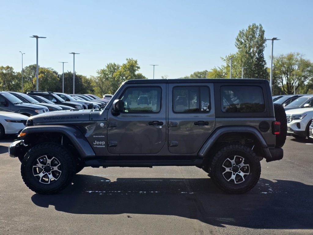 Used 2018 Jeep All-New Wrangler Unlimited Sahara with VIN 1C4HJXENXJW175626 for sale in St. Cloud, Minnesota