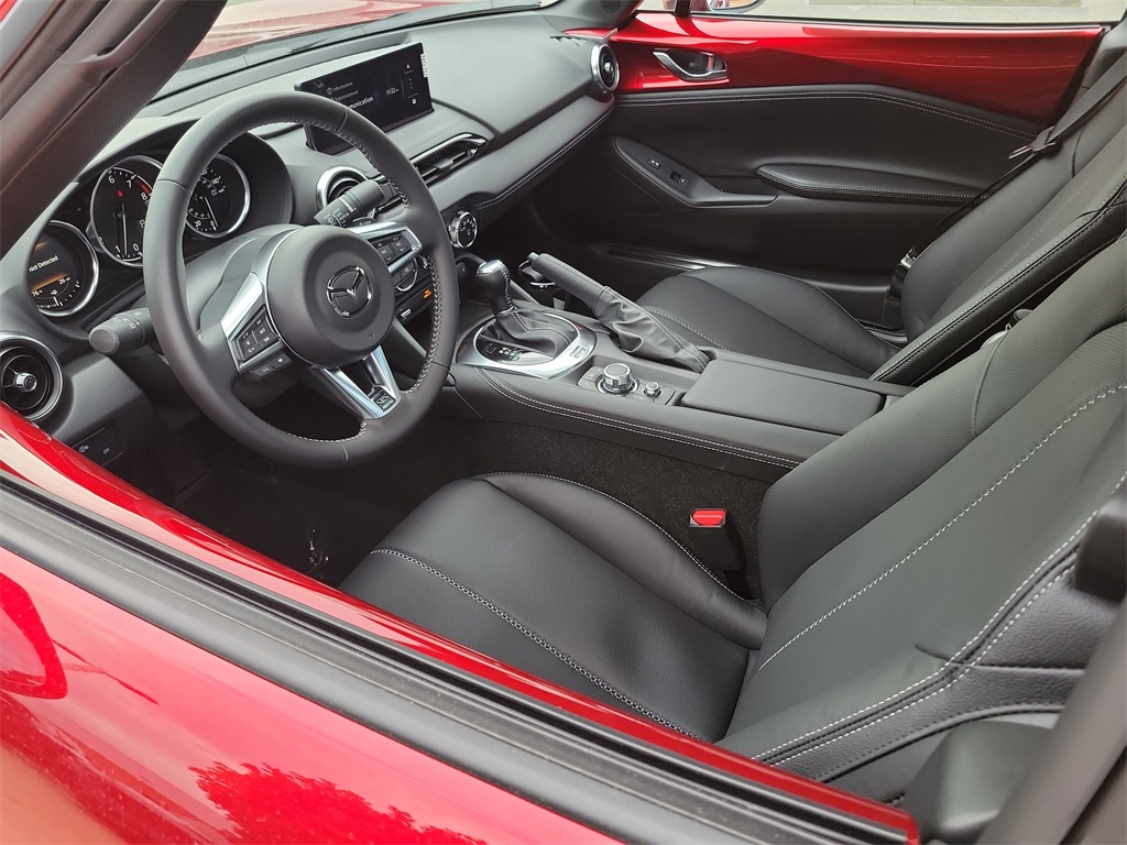 New 2025 Mazda MX-5 Miata RF Grand Touring CONVERTIBLE in Orange