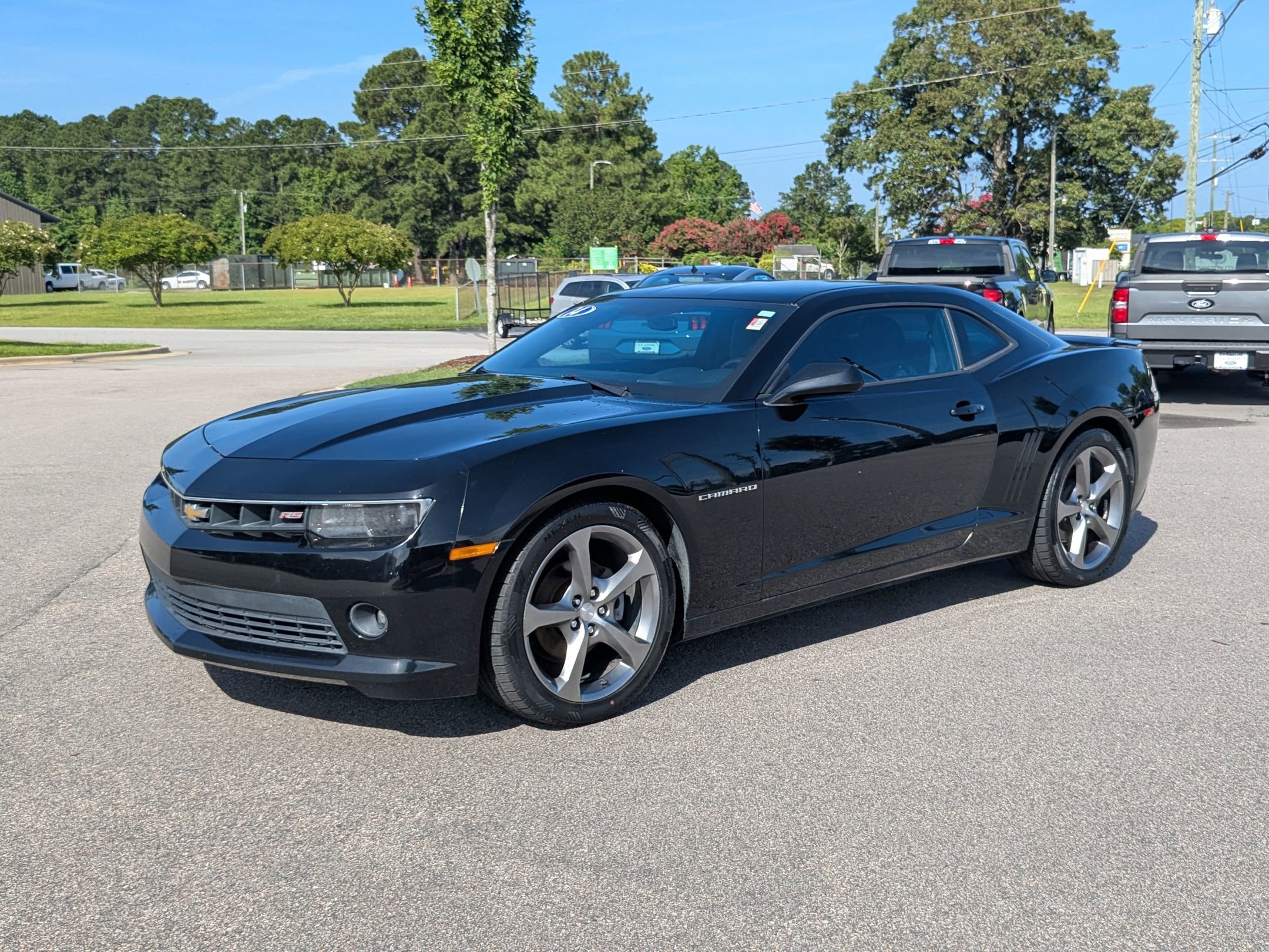 Used 2014 Chevrolet Camaro 2LT with VIN 2G1FC1E33E9260022 for sale in Smithfield, NC