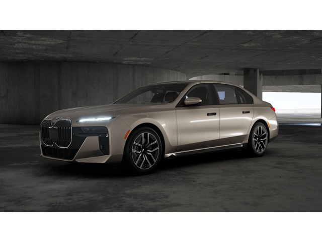 New 2026 Oxide Grey Metallic BMW 740i xDrive image 1