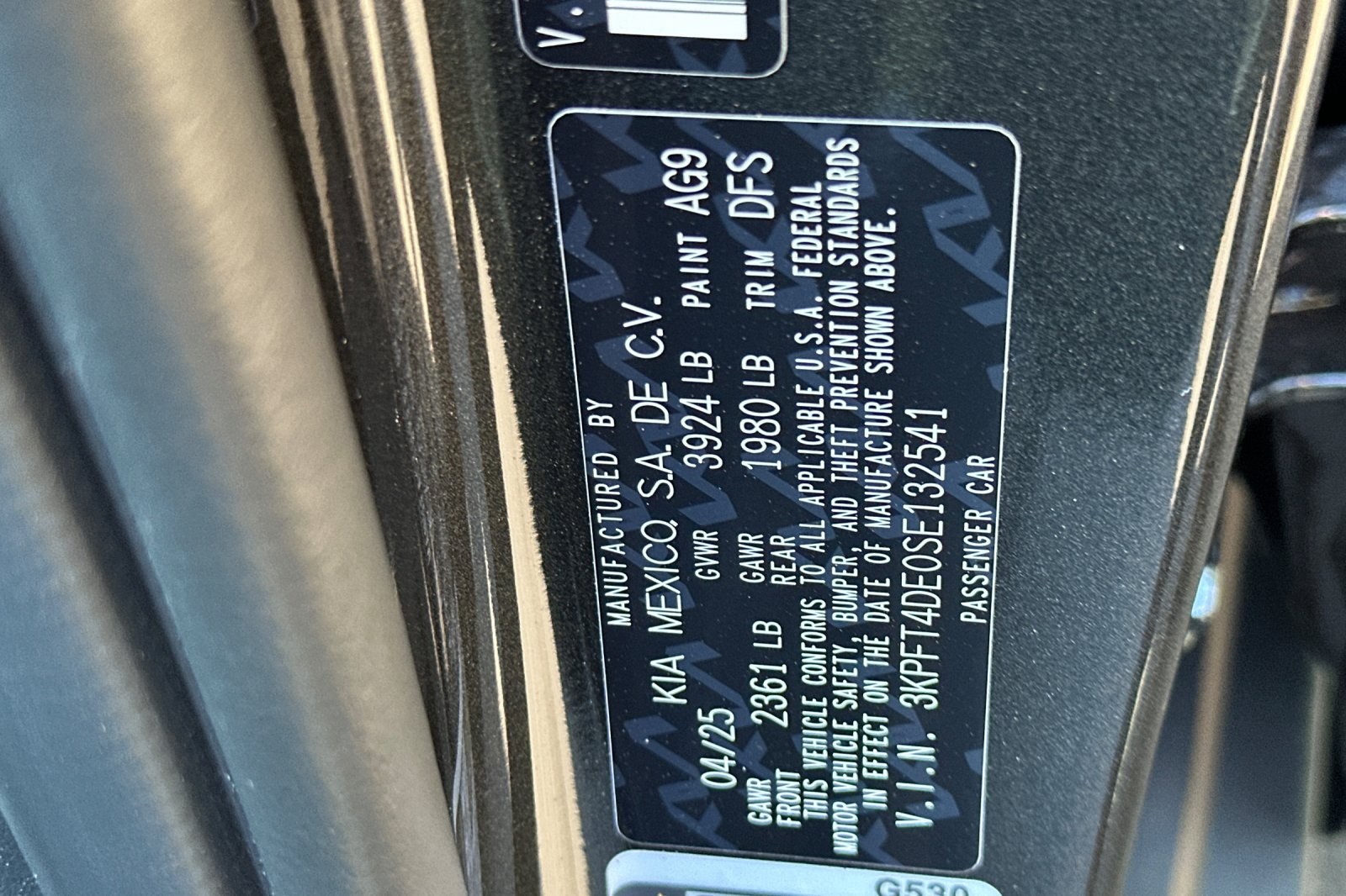 2025 Kia K4 LXS photo 19