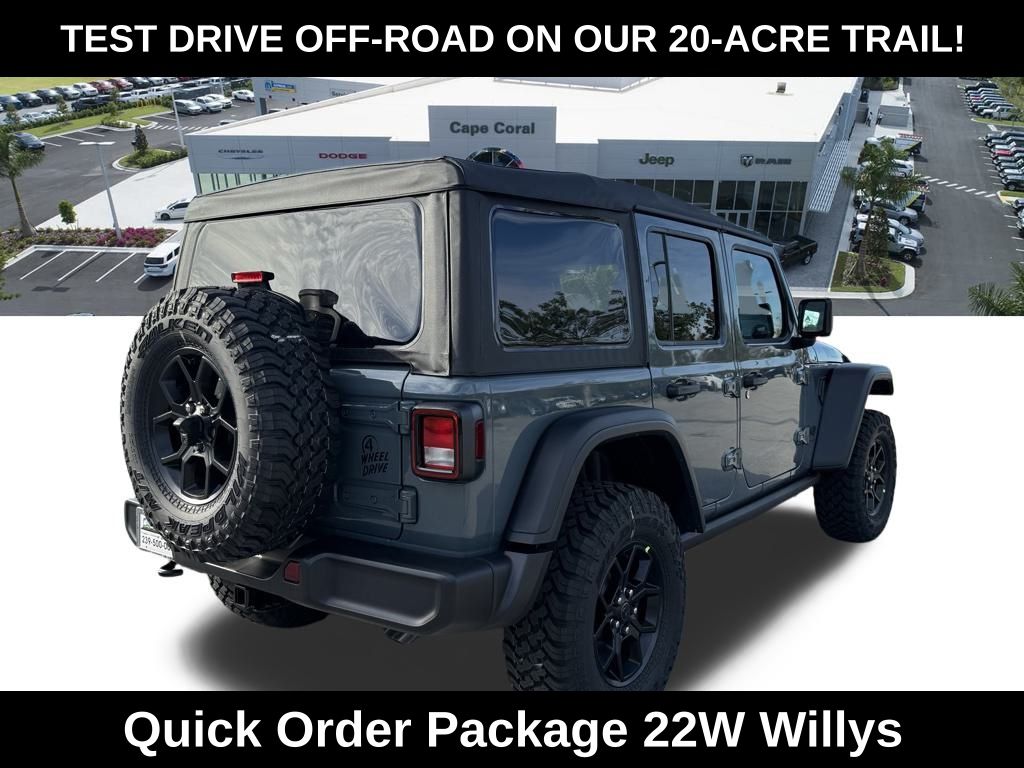 2025 Jeep Wrangler Willys photo 4