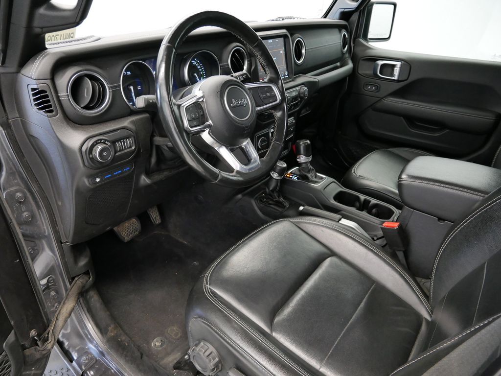 Certified 2022 Jeep Wrangler Unlimited Sahara 4XE with VIN 1C4JJXP61NW170943 for sale in Coon Rapids, Minnesota