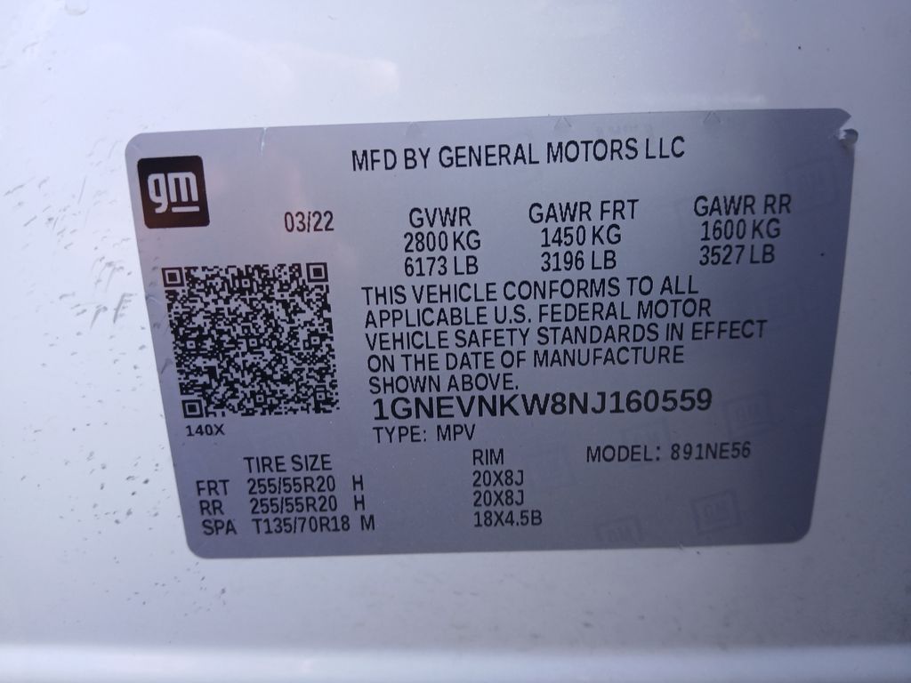 2022 Chevrolet Traverse High Country photo 29