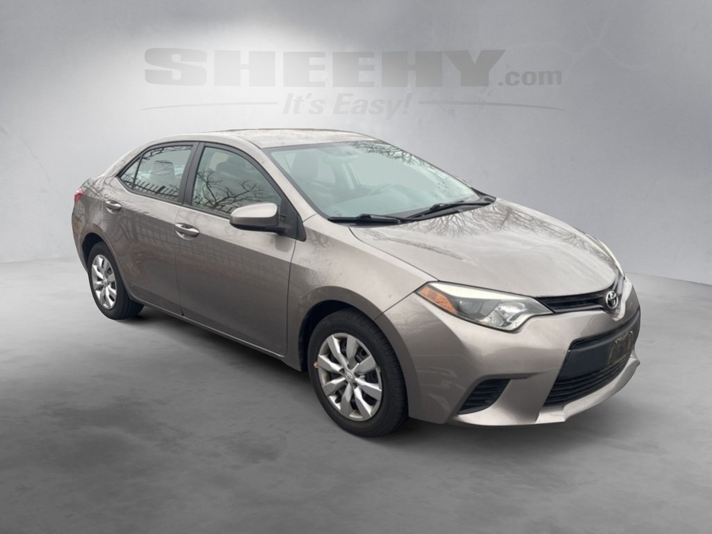 Used 2014 Toyota Corolla LE with VIN 5YFBURHE1EP077765 for sale in Cockeysville, MD