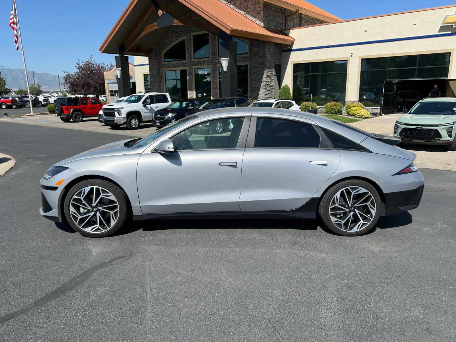 Used 2023 Hyundai IONIQ 6 SEL with VIN KMHM34AA7PA023878 for sale in Logan, UT