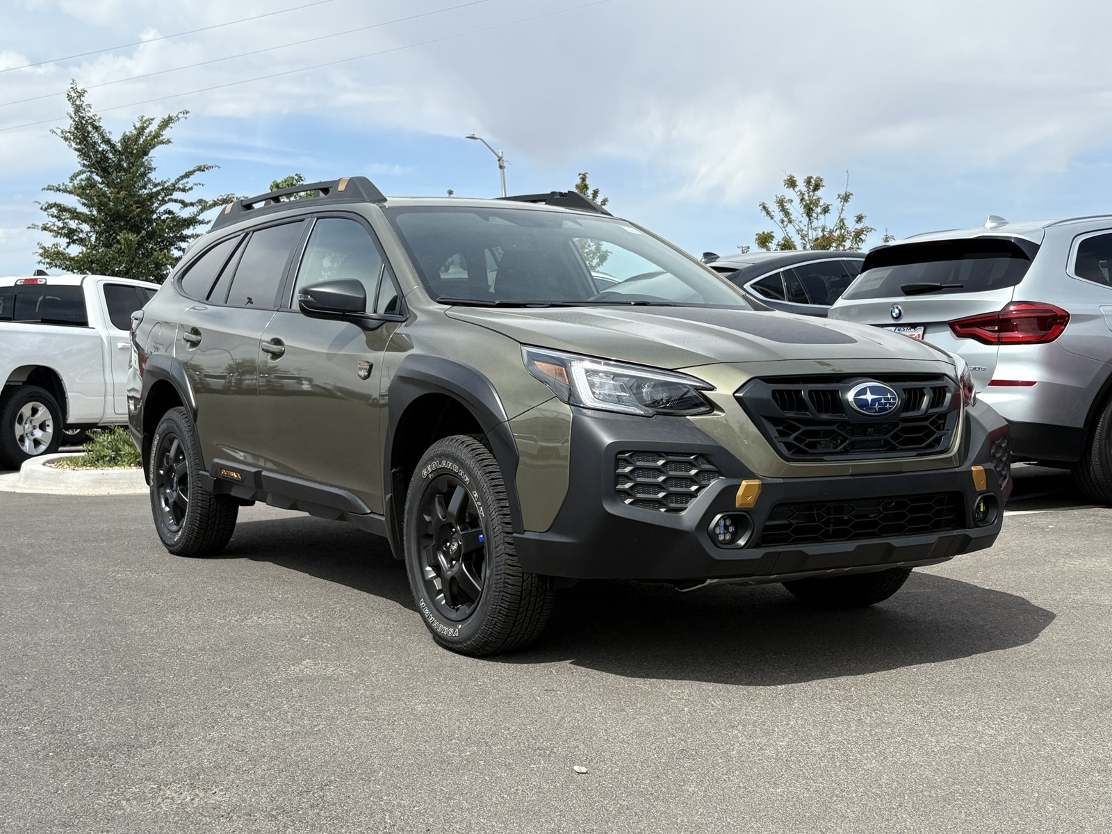 New 2025 Autumn Green Metallic Subaru Wilderness image 1