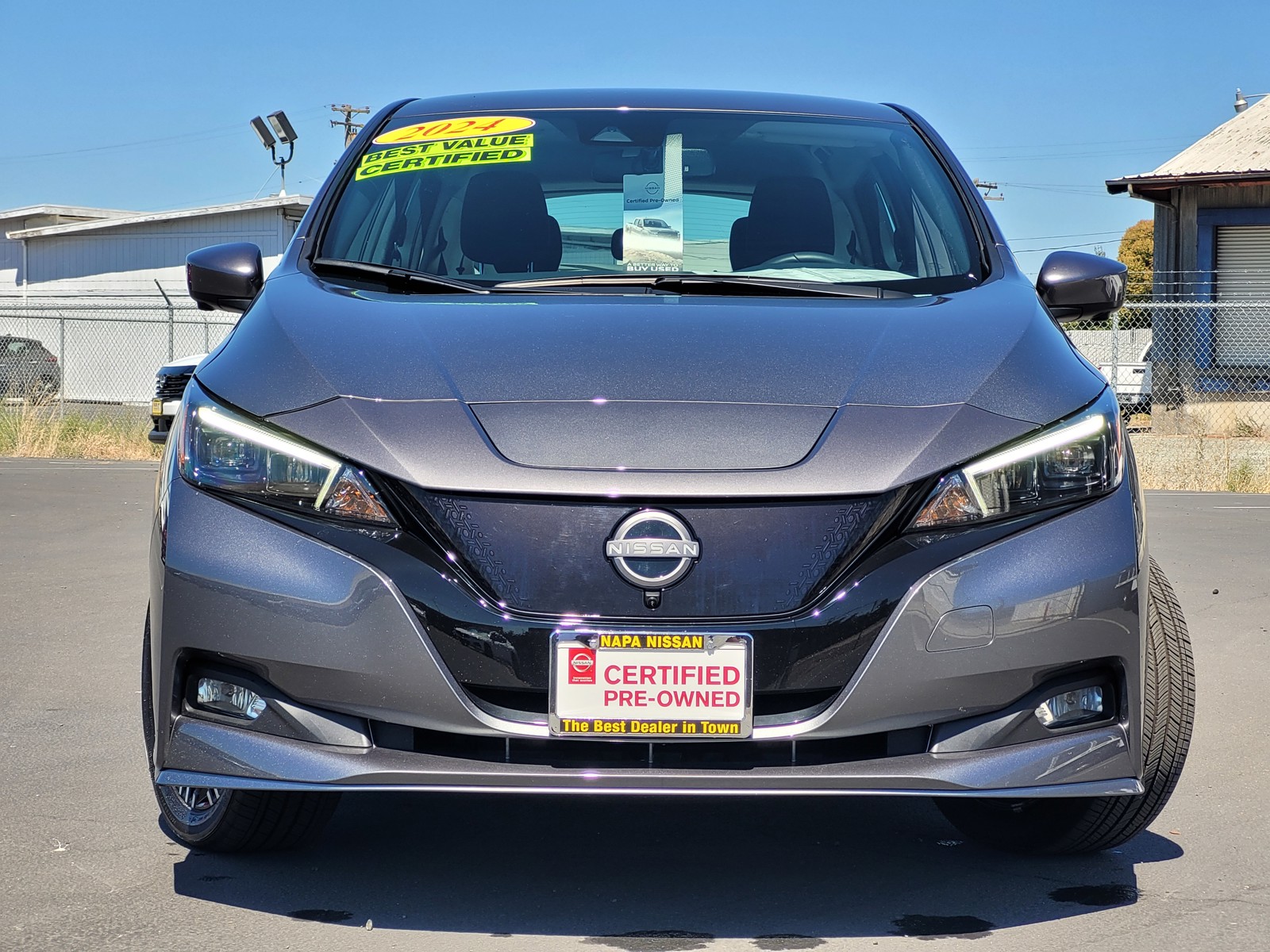 Certified 2024 Nissan LEAF SV PLUS with VIN 1N4CZ1CV9RC554803 for sale in Napa, CA