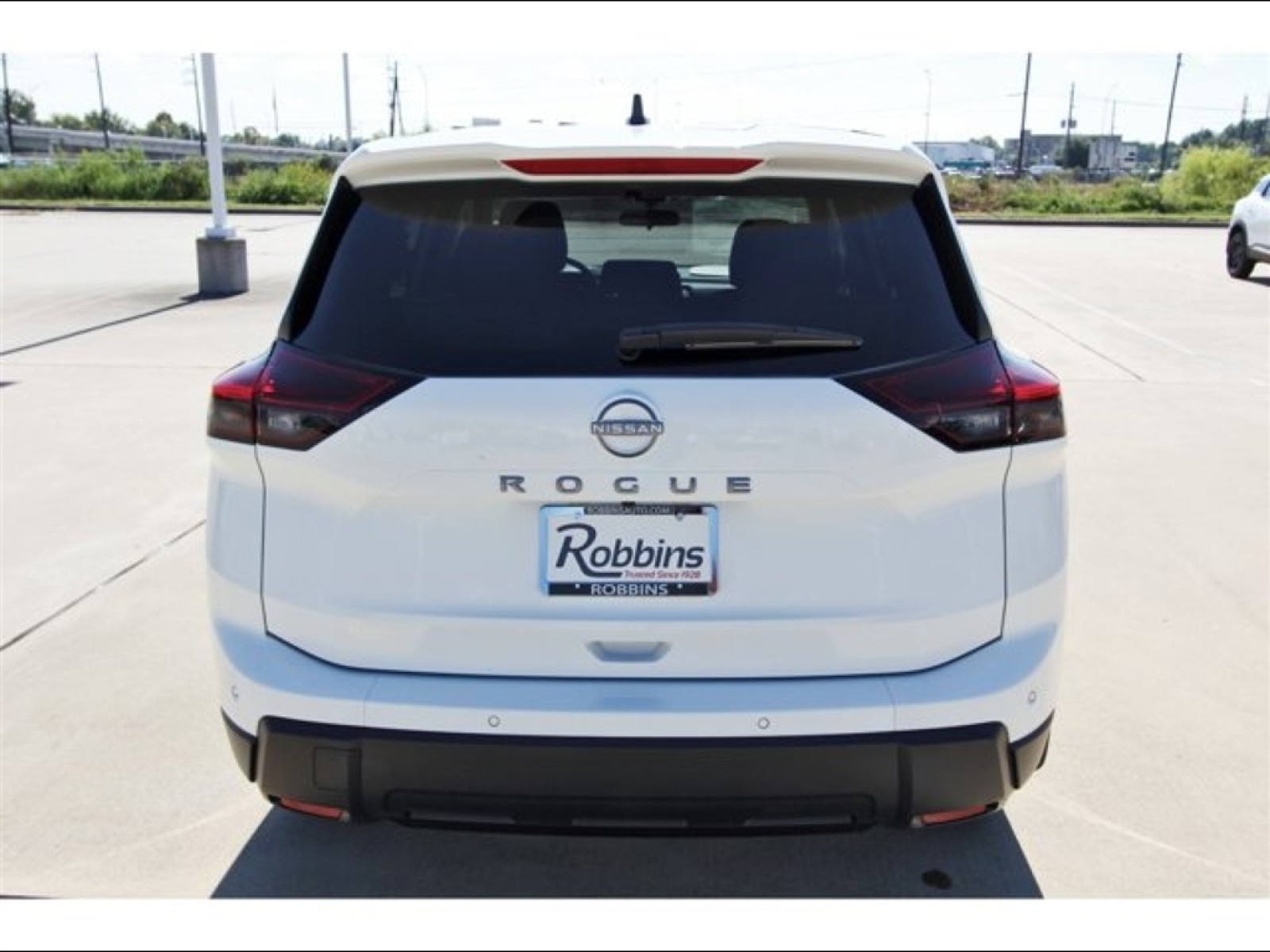 2026 Nissan Rogue S White at Robbins Nissan