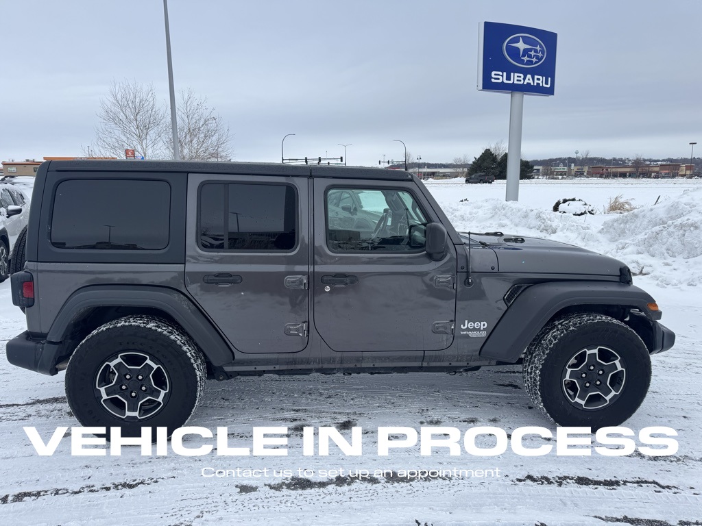 Used 2019 Jeep Wrangler Unlimited Sport S with VIN 1C4HJXDN5KW636587 for sale in Rochester, Minnesota