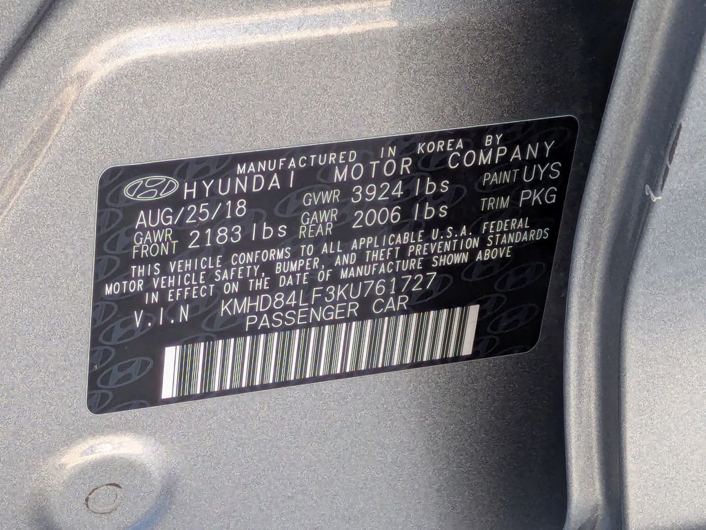 2019 Hyundai Elantra SEL Value Edition Limited photo 29