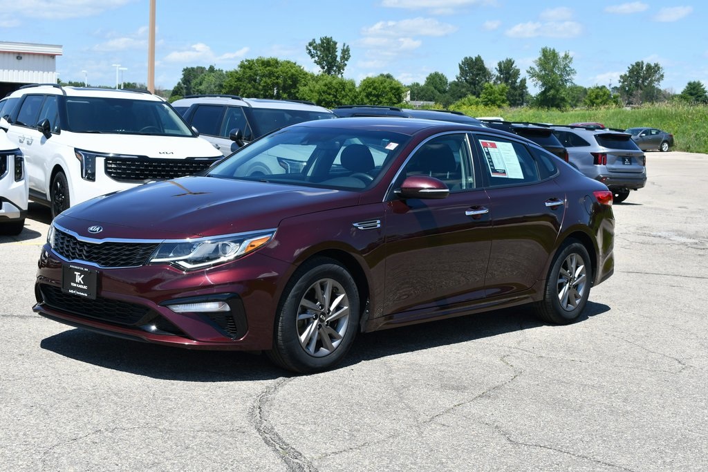 Certified 2020 Kia Optima LX with VIN 5XXGT4L38LG401477 for sale in Rochester, Minnesota