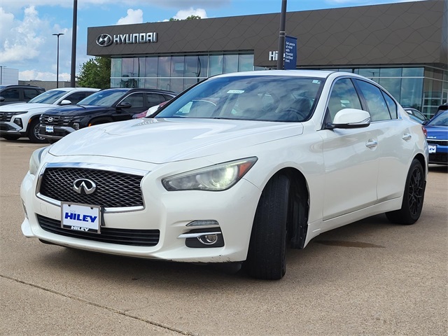Used 2014 INFINITI Q50 Premium with VIN JN1BV7AR9EM692956 for sale in Fort Worth, TX