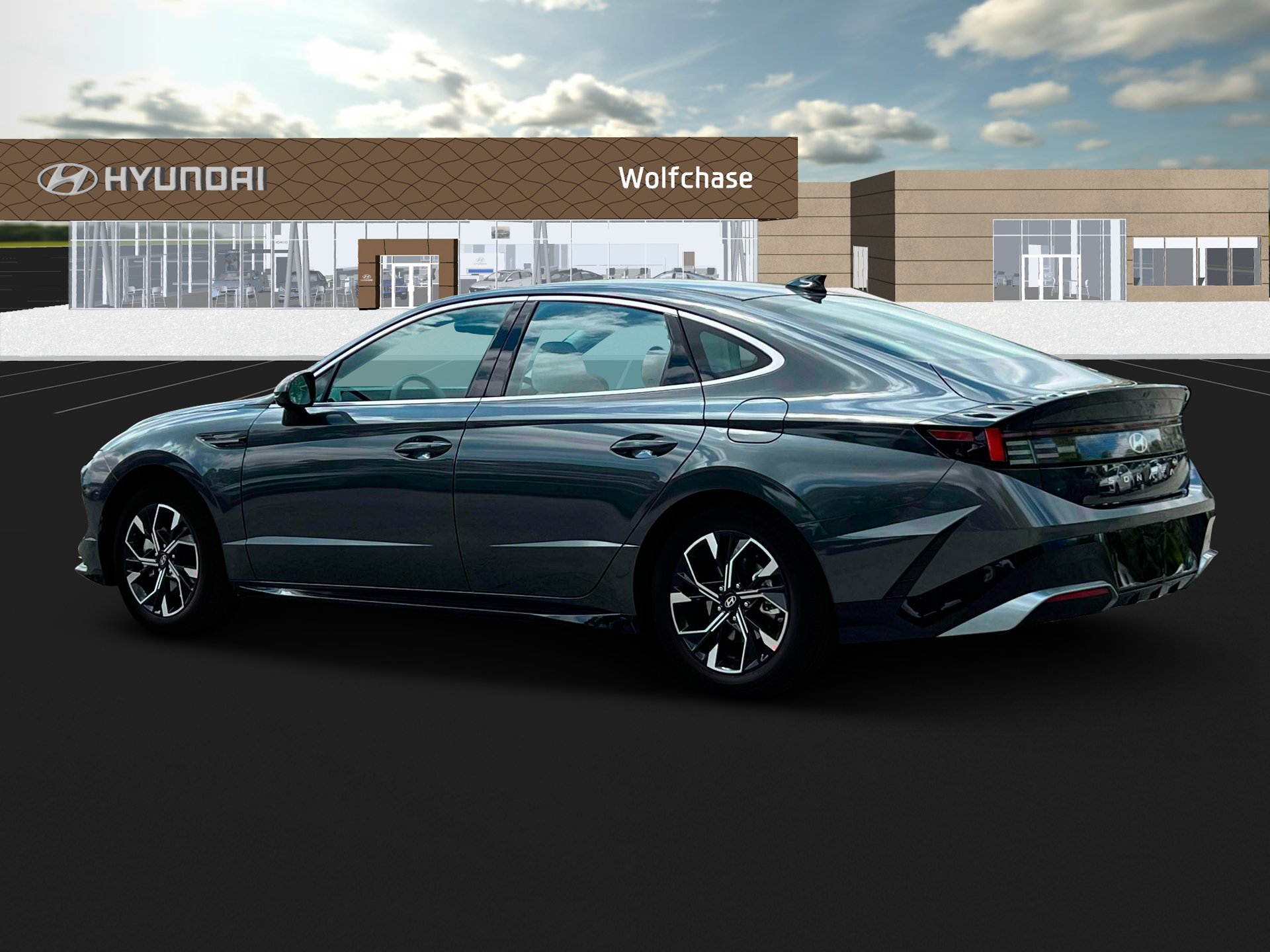 New 2025 Gray Hyundai SEL image 4
