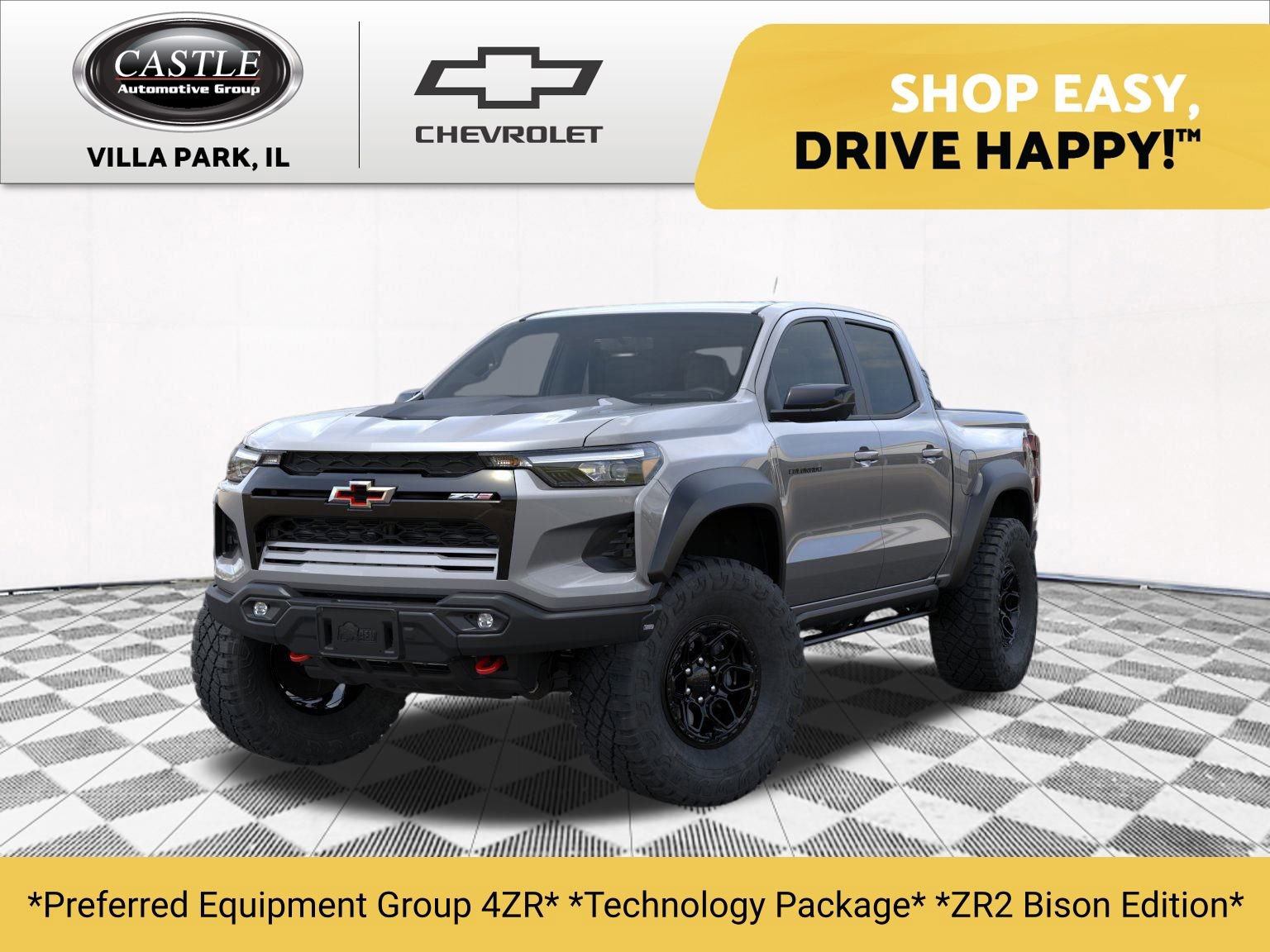 New 2025 Sterling Gray Metallic Chevrolet ZR2 image 1