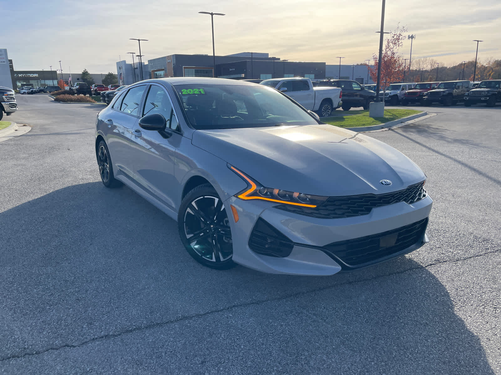 Used 2021 Kia K5 GT-Line with VIN 5XXG64J27MG067557 for sale in Kansas City
