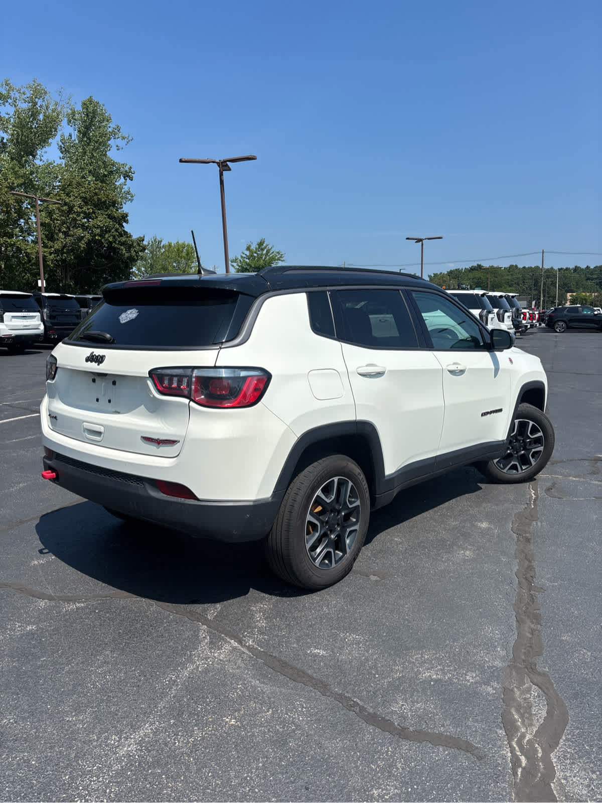 Used 2019 Jeep Compass Trailhawk with VIN 3C4NJDDB2KT661735 for sale in Lowell, MA