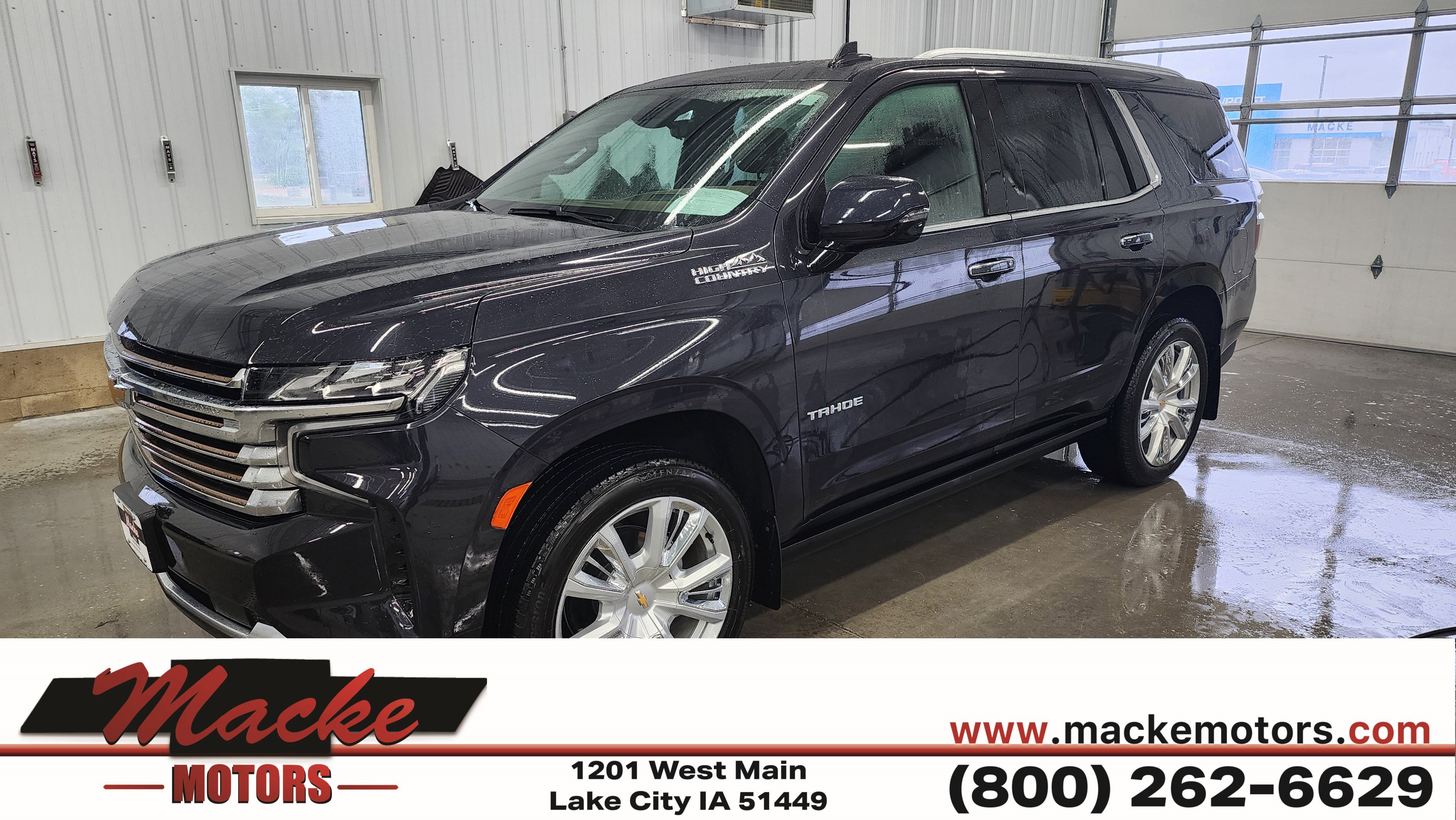 Used 2024 Dark Ash Metallic Chevrolet High Country image 1
