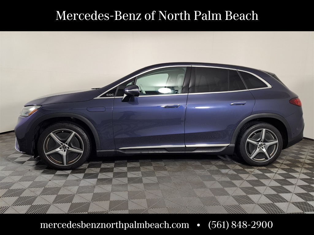 Certified 2023 Mercedes-Benz EQE SUV Base with VIN 4JGGM2CB4PA002071 for sale in Palm Beach Gardens, FL