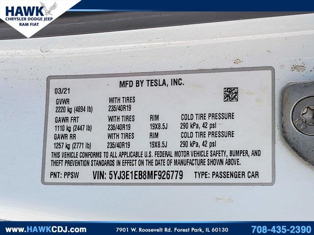 2021 TESLA MODEL 3 - Image 16