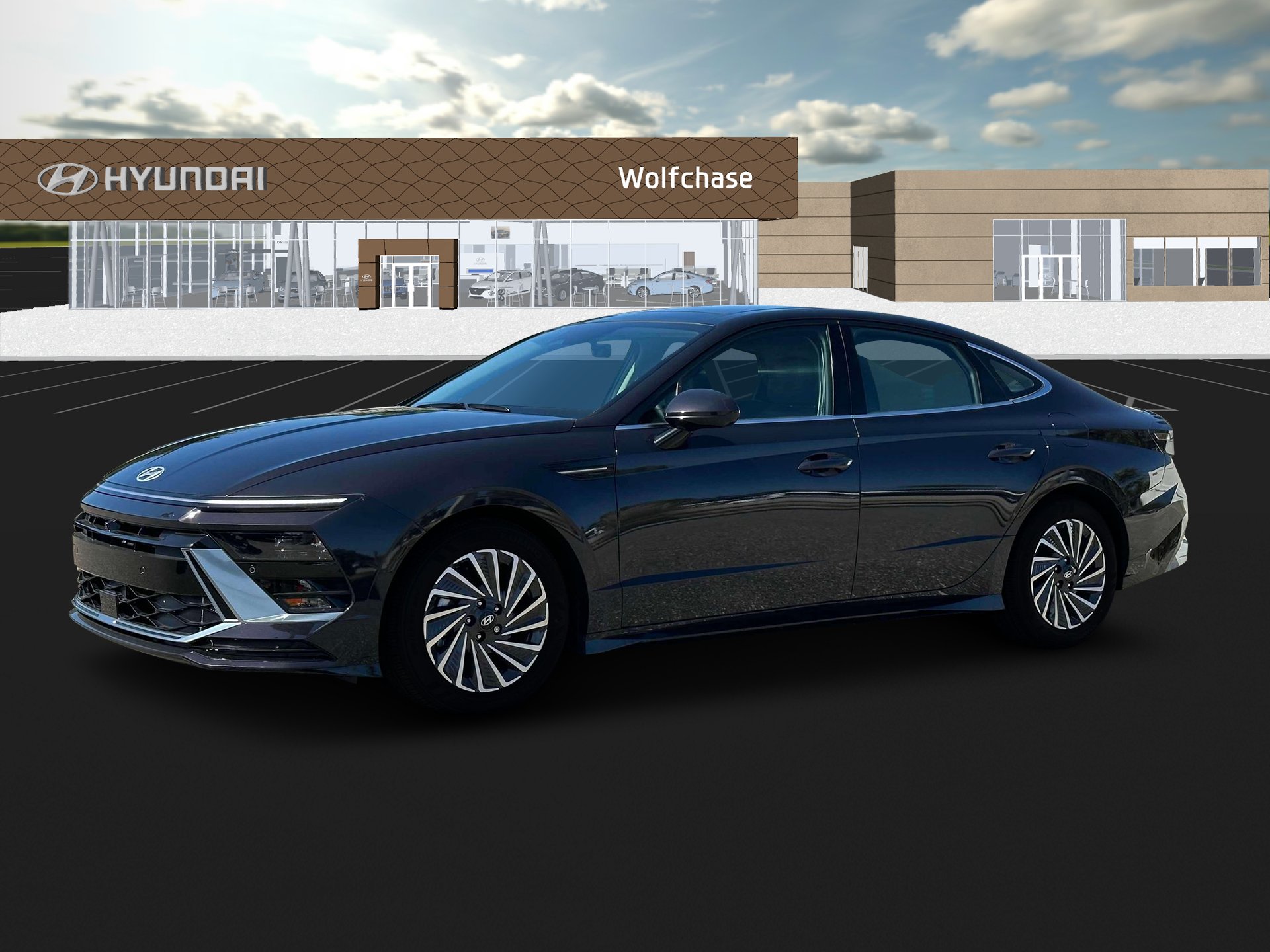 New 2025 Blue Hyundai Limited image 2