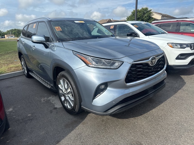 Used 2021 Blue Toyota Limited image 1