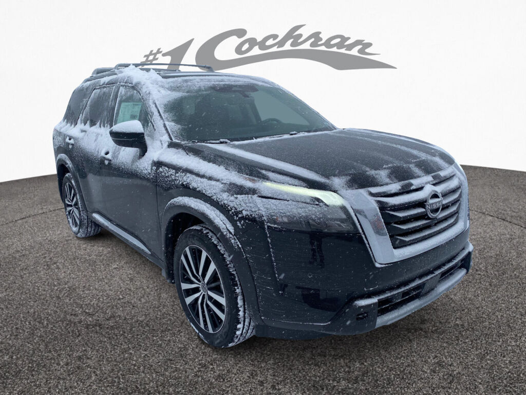 New 2025 Nissan Pathfinder Platinum 4D Sport Utility in Zelienople 2025 Nissan Pathfinder Platinum Black