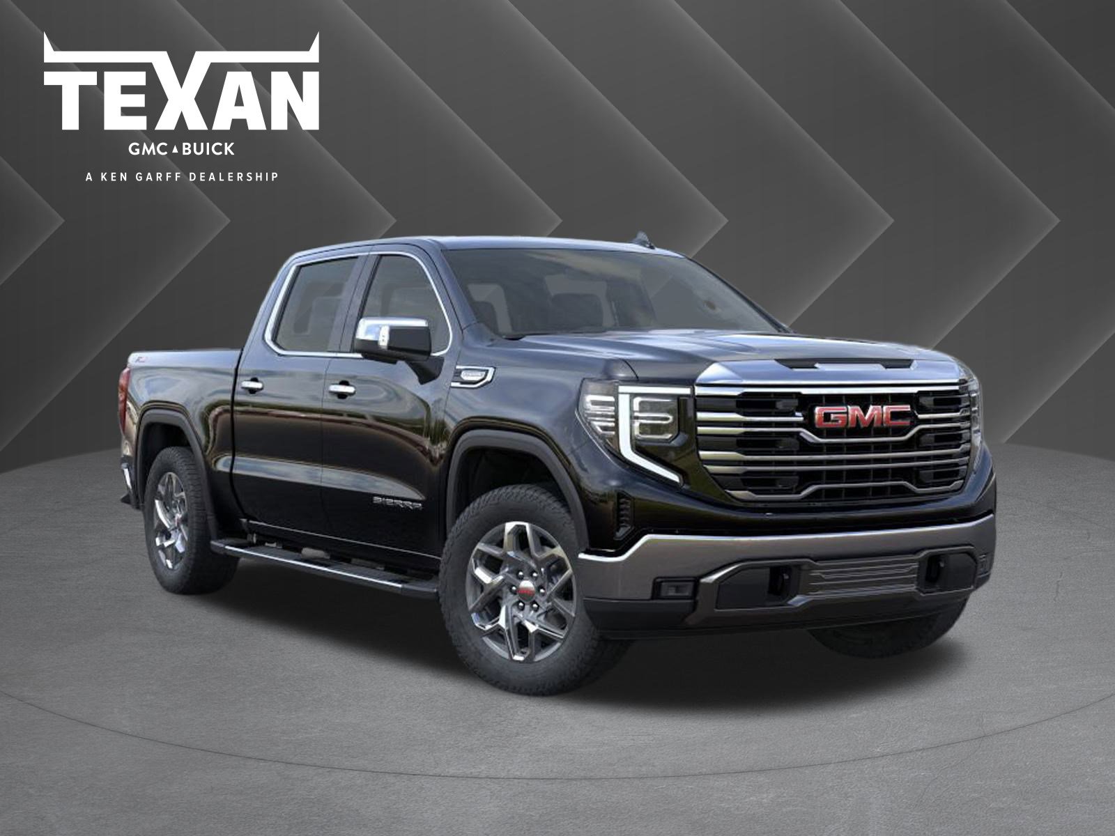 New 2025 Onyx Black GMC SLT image 1
