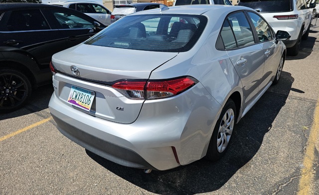 Used 2024 Toyota Corolla LE with VIN 5YFB4MDE2RP195743 for sale in Northfield, Minnesota